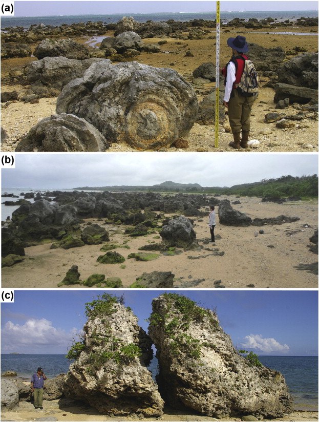 🗿 쓰나미 거대 암석(쓰나미 우후이시) 이미지 1